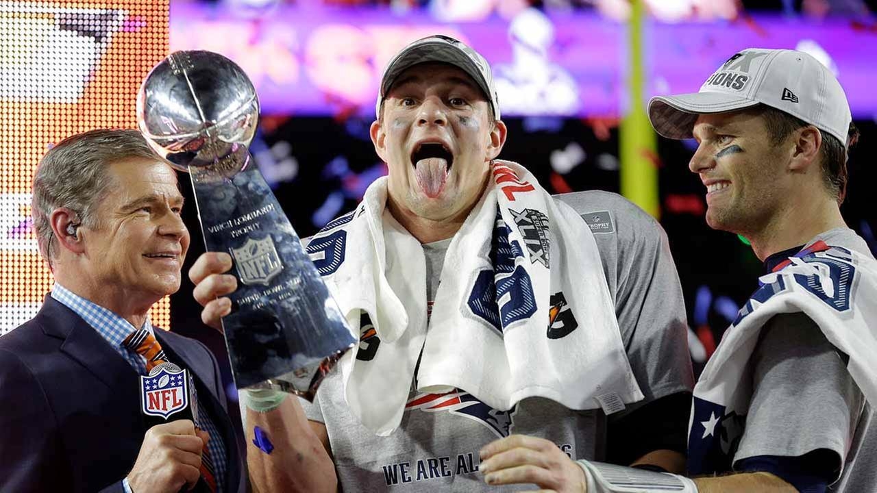 1280x720 New England Patriots tight end Rob Gronkowski follows up Super Bowl, Desktop