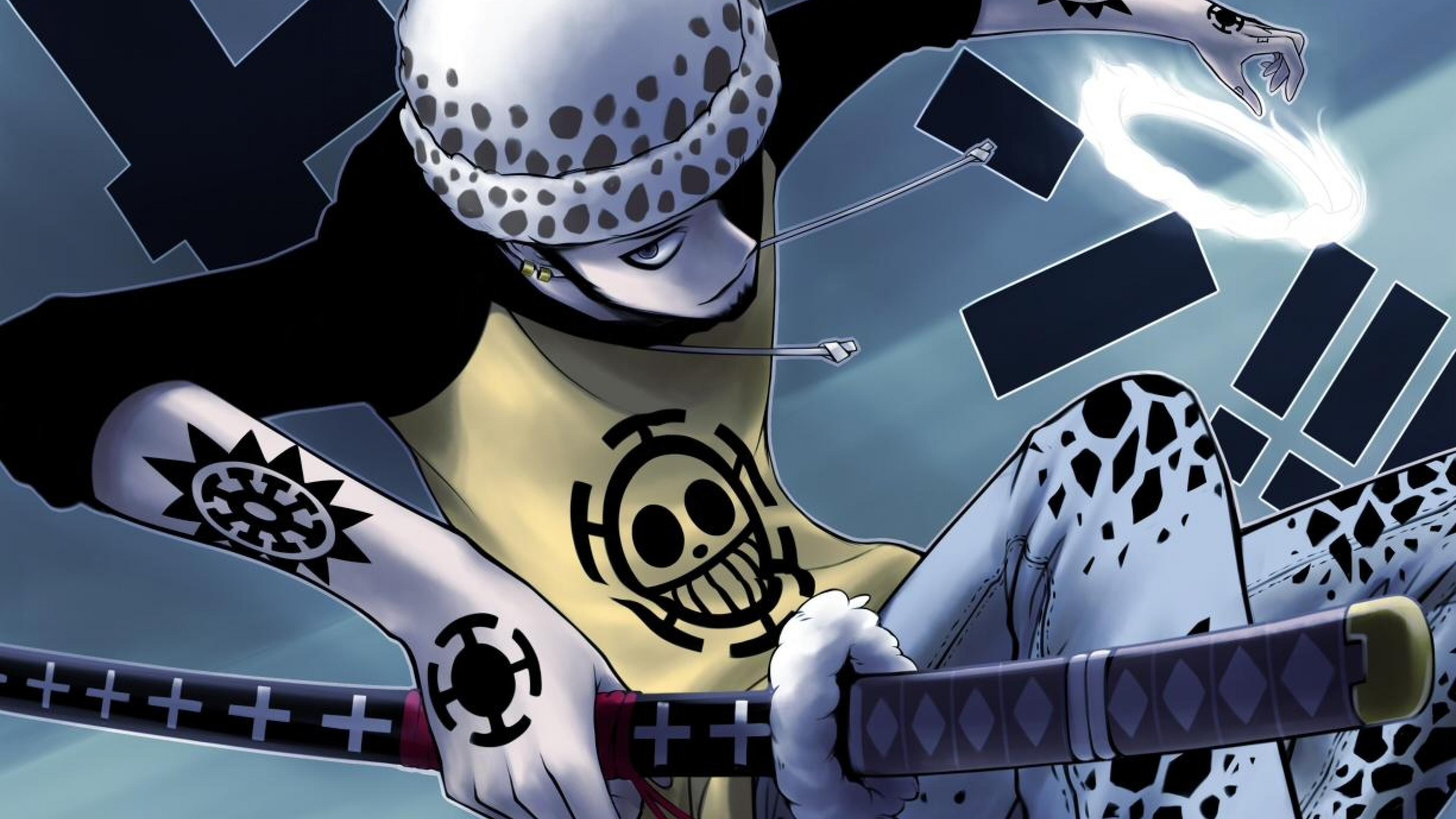 3840x2160 One piece Trafalgar law Anime Pirates HD Wallpaper, Desktop, Desktop