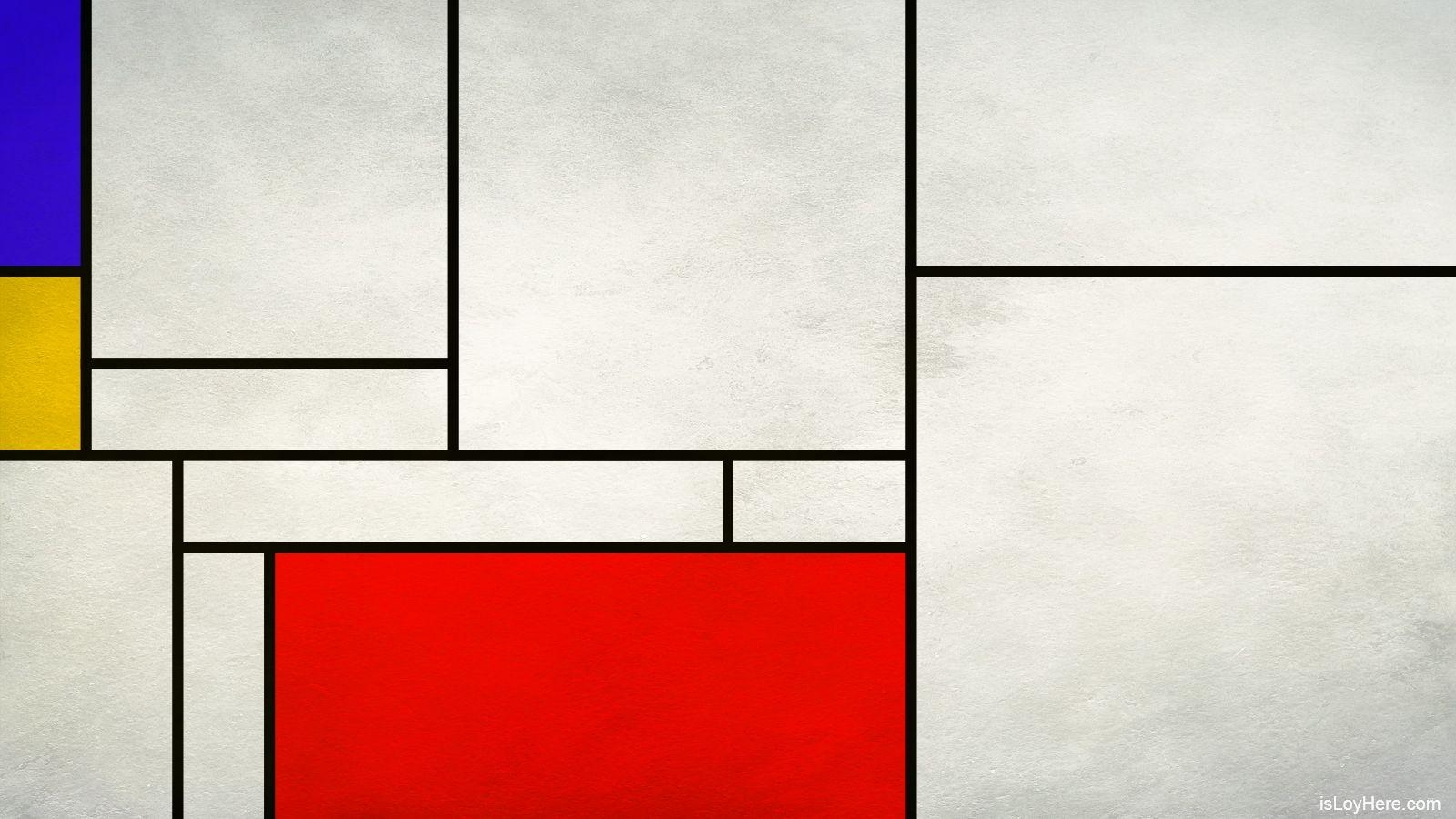 1600x900 PHPiet Mondriaan 0.1.0 Random Mondrian Art Generator, Desktop