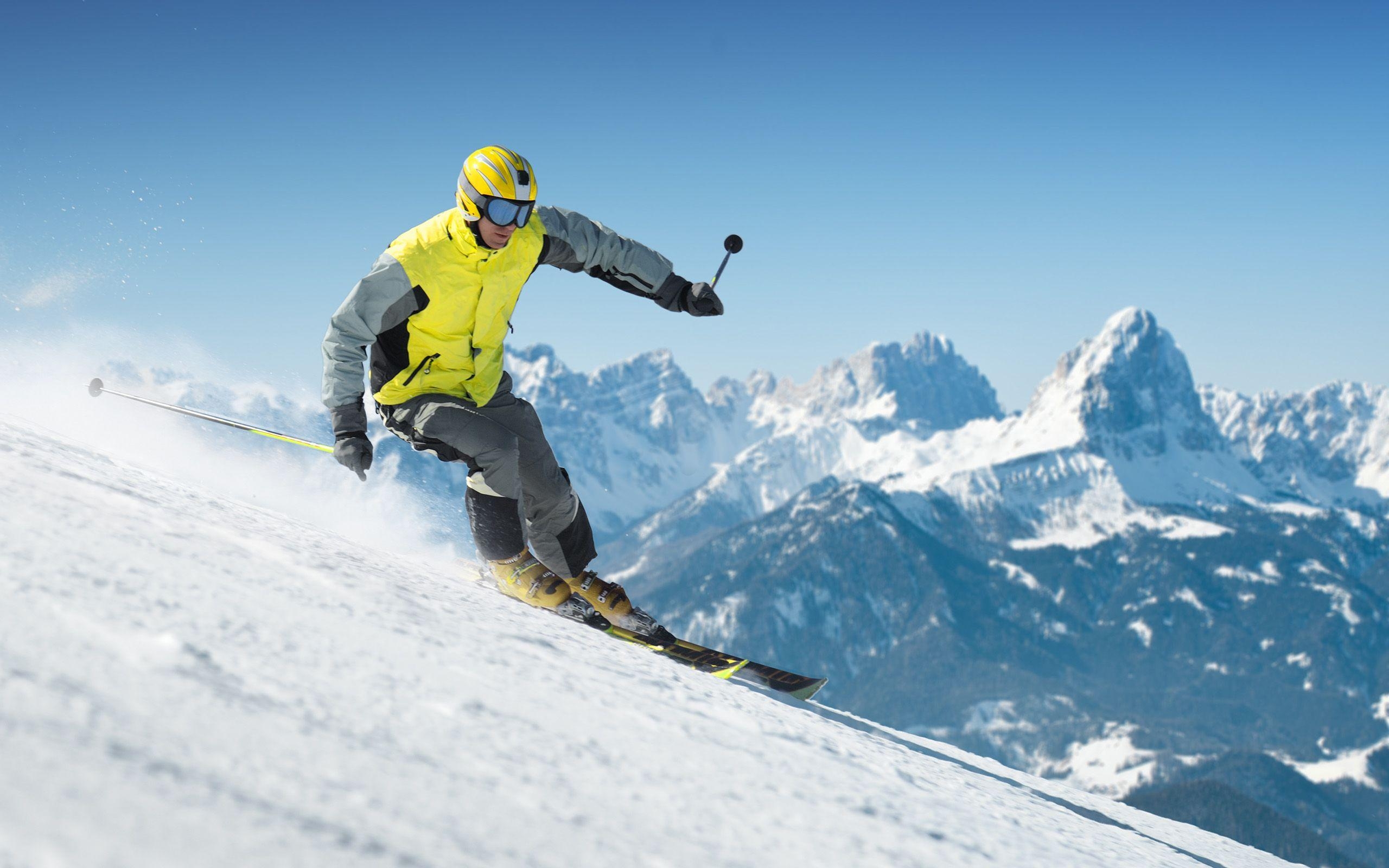 2560x1600 Skiing Wallpaper HD Wallpaper Early, Desktop