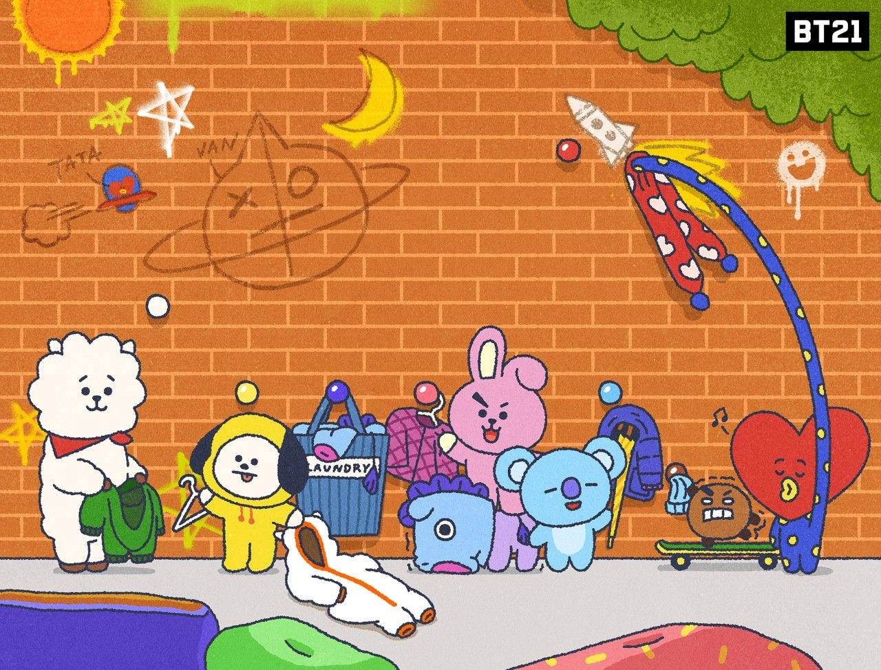 1280x980 Tata BT21 Wallpaper FREE Picture, Desktop