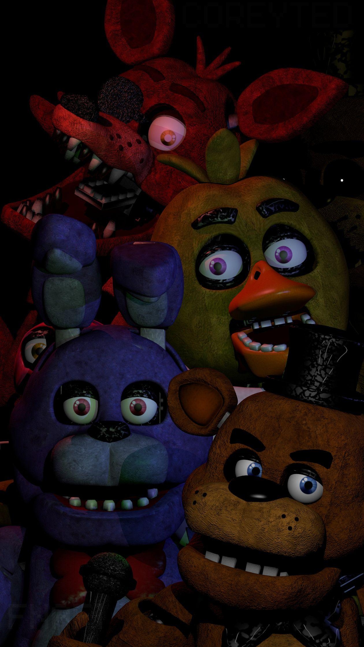 1260x2240 FNAF Wallpaper Free FNAF Background, Phone