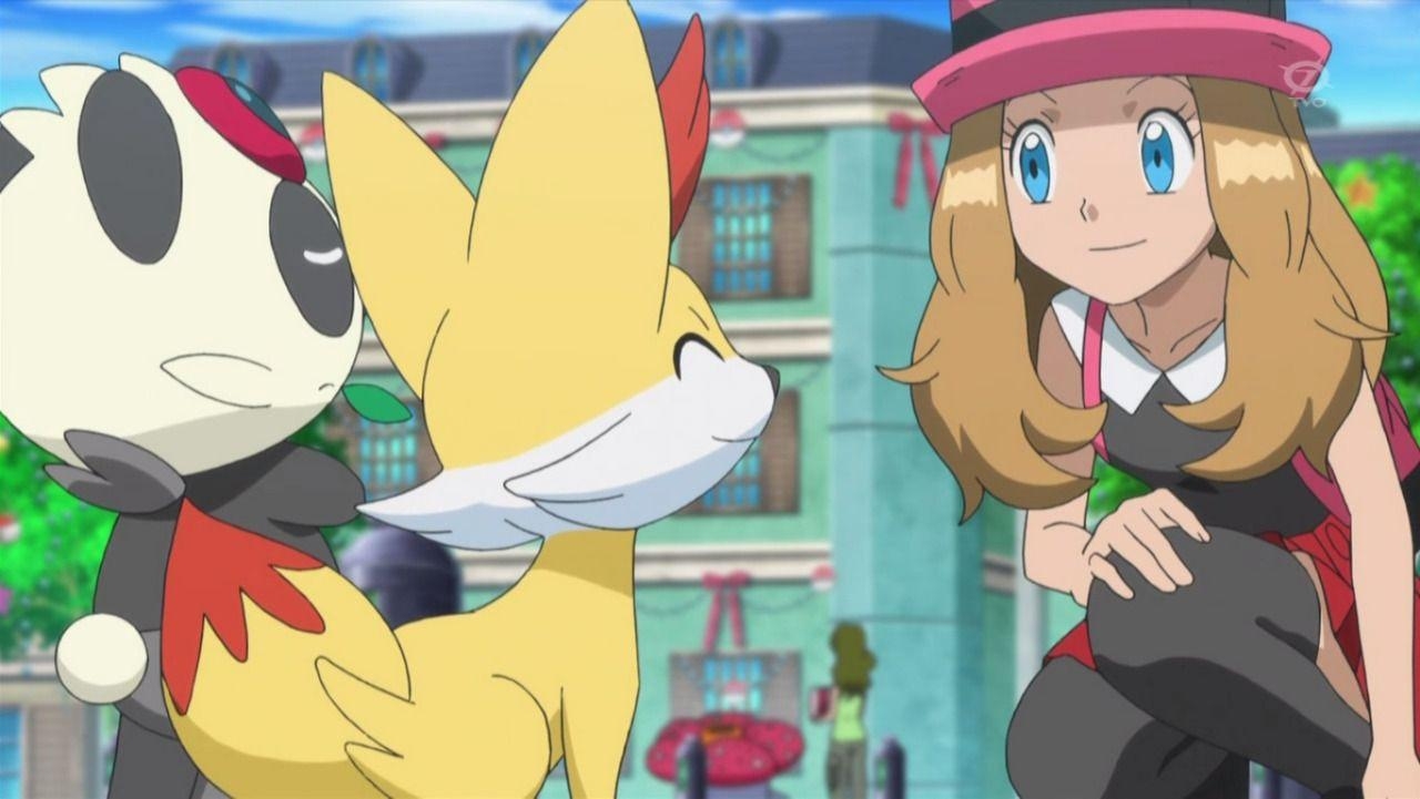 1280x730 Serena (Pokemon XY) image Serena Fennekin and Pancham HD wallpaper, Desktop