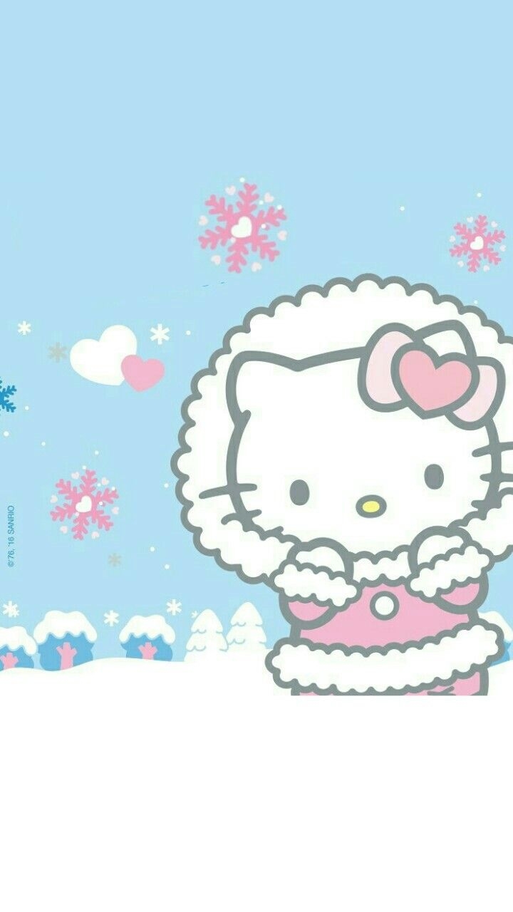 720x1280 Hello Kitty. Hello kitty wallpaper, Hello kitty christmas, Hello kitty background, Phone