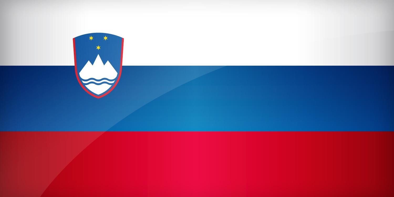 1500x750 Flag of Slovenia. Find the best design for Slovenian Flag, Dual Screen