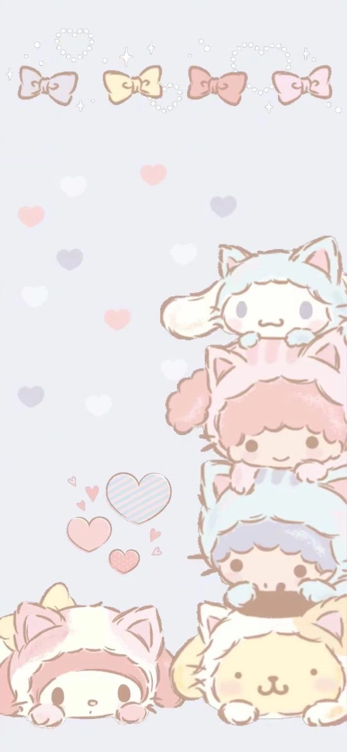 700x1520 Sanrio Wallpaper, Phone