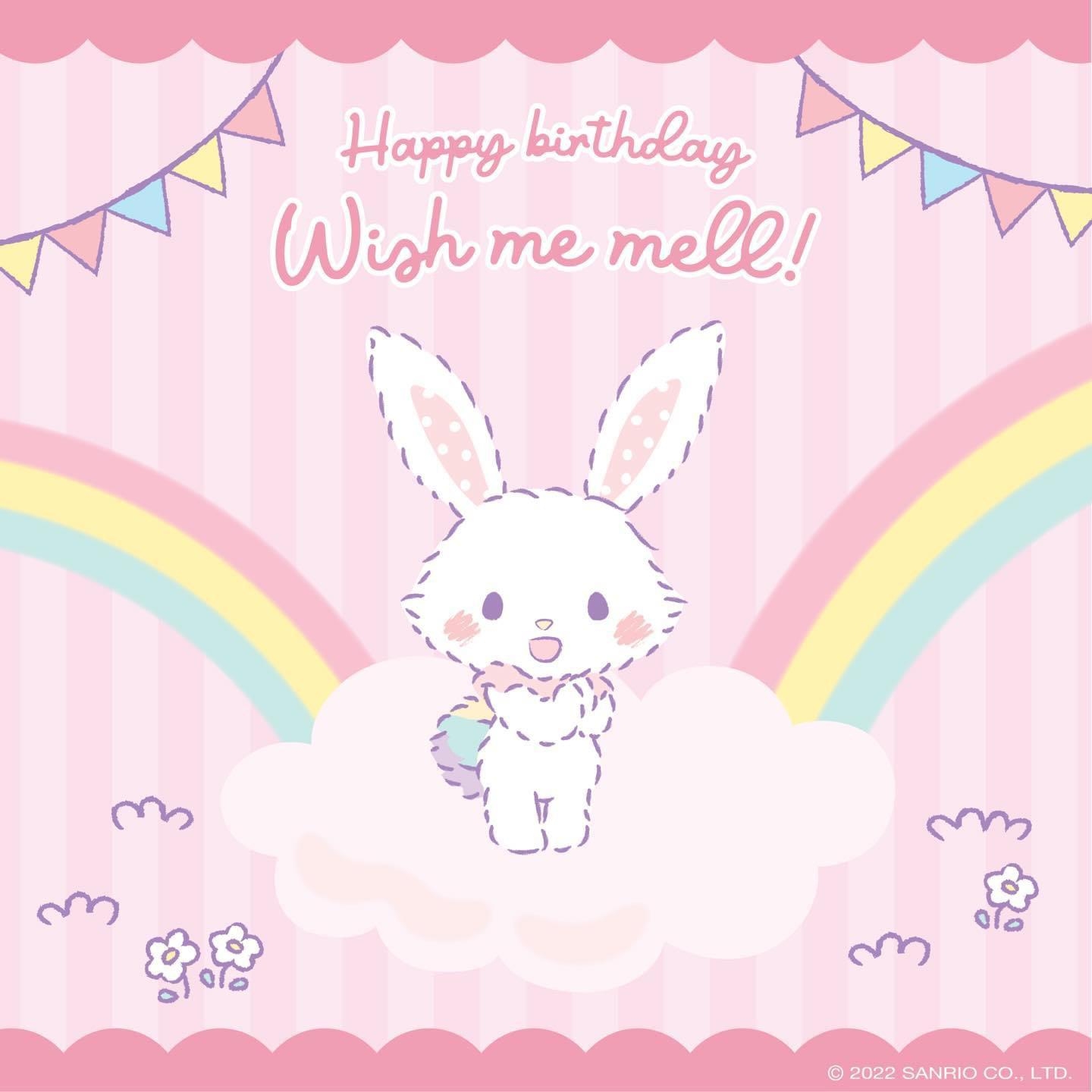 1440x1440 Happy birthday Wish me mell!, Phone