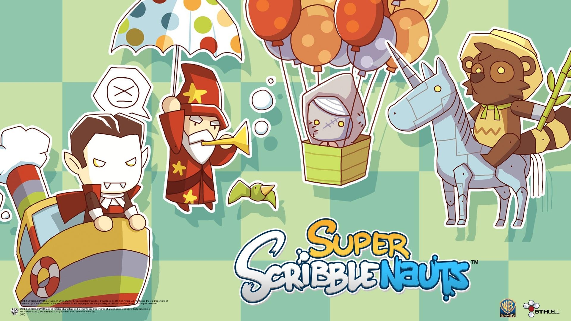 1920x1080 Brighten Up Your Dull Desktop with Super Scribblenauts Wallpaper, Desktop