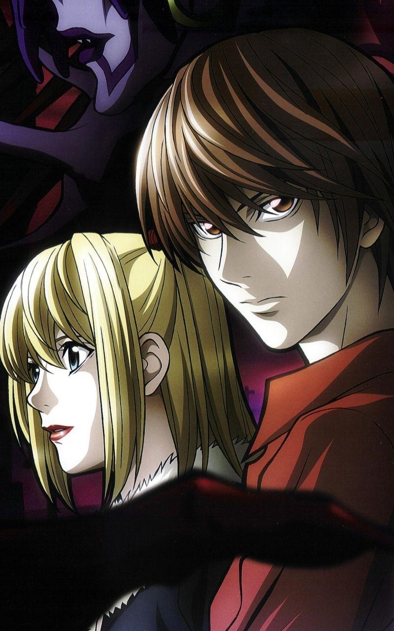 800x1280 Download Wallpaper  Death note, Yagami light, Kira, L, Phone