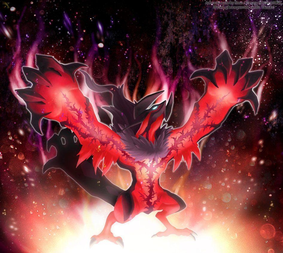 950x850 Legendary Yveltal, Desktop