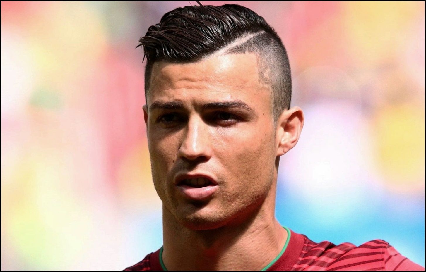 1460x930 Cristiano Ronaldo Hairstyle Zig Zag, Desktop