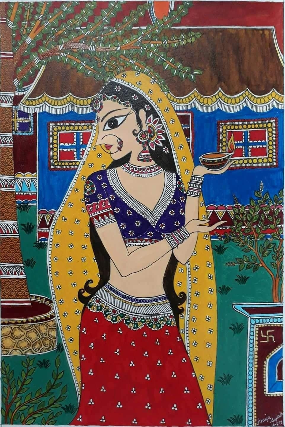 970x1440 Best My Madhubani Paintings image. Madhubani, Phone