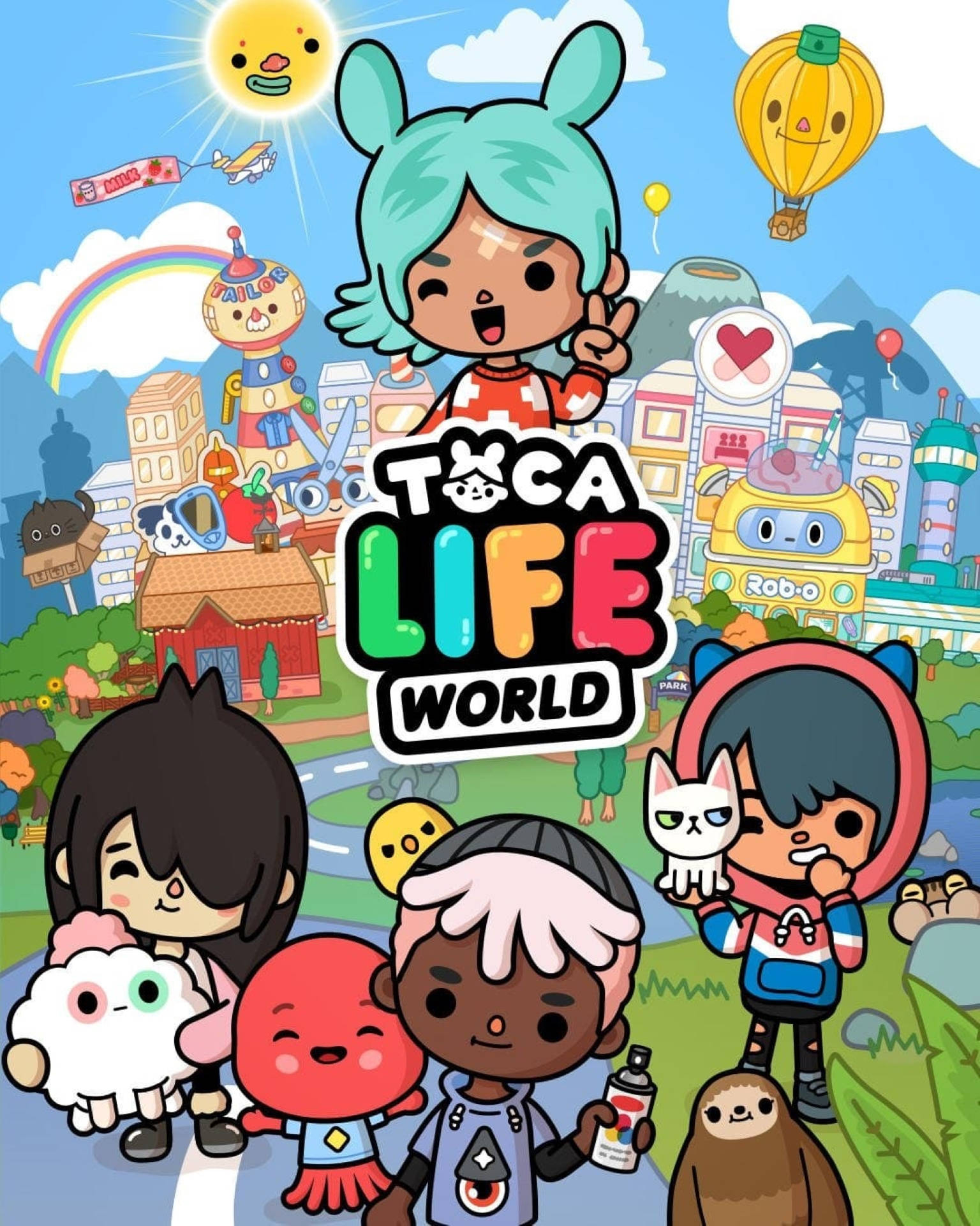 1540x1920 Download Toca Boca Life Wallpaper, Phone