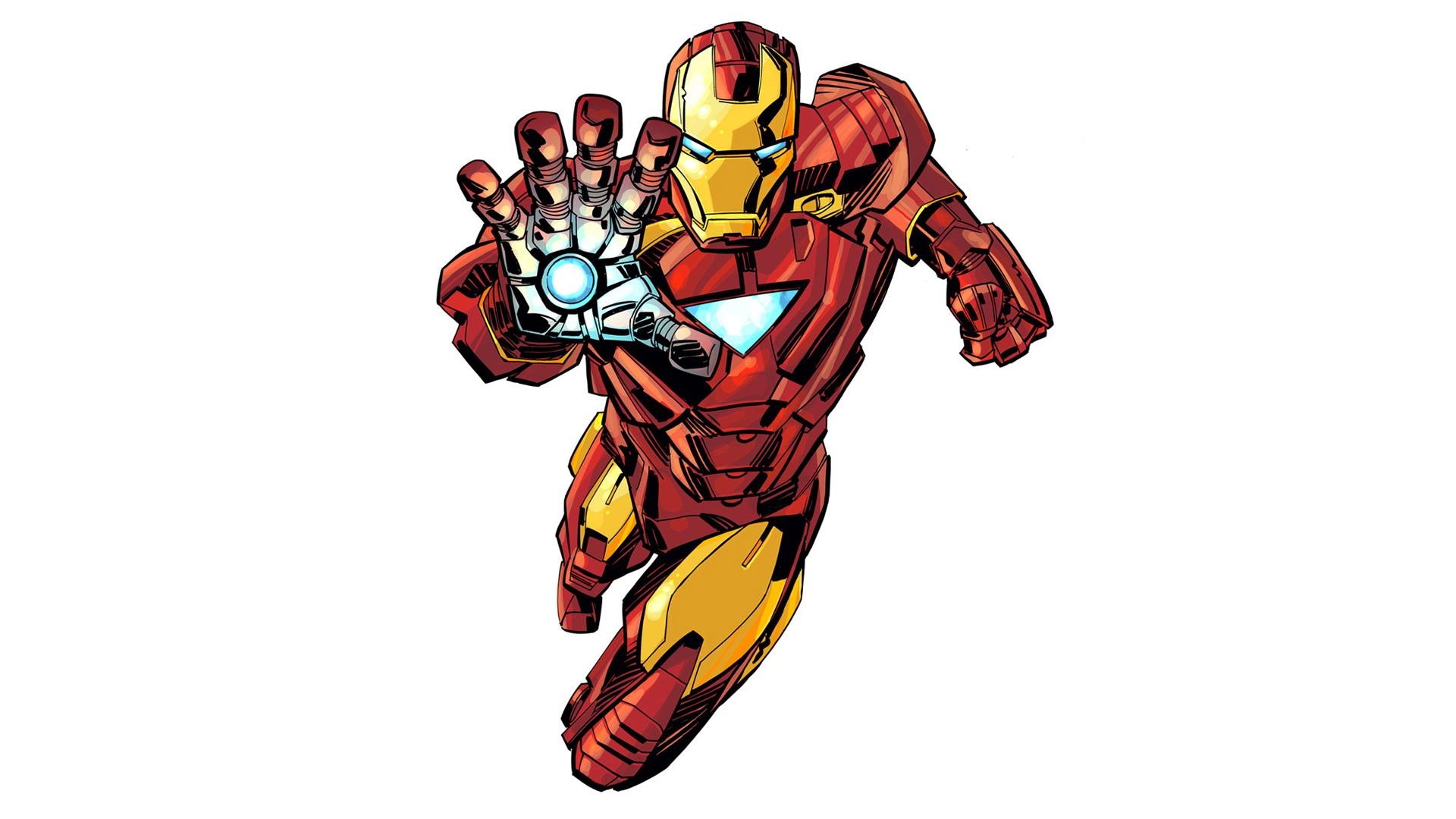 1920x1080 Iron Man comic cartoon wallpaper HD, Desktop