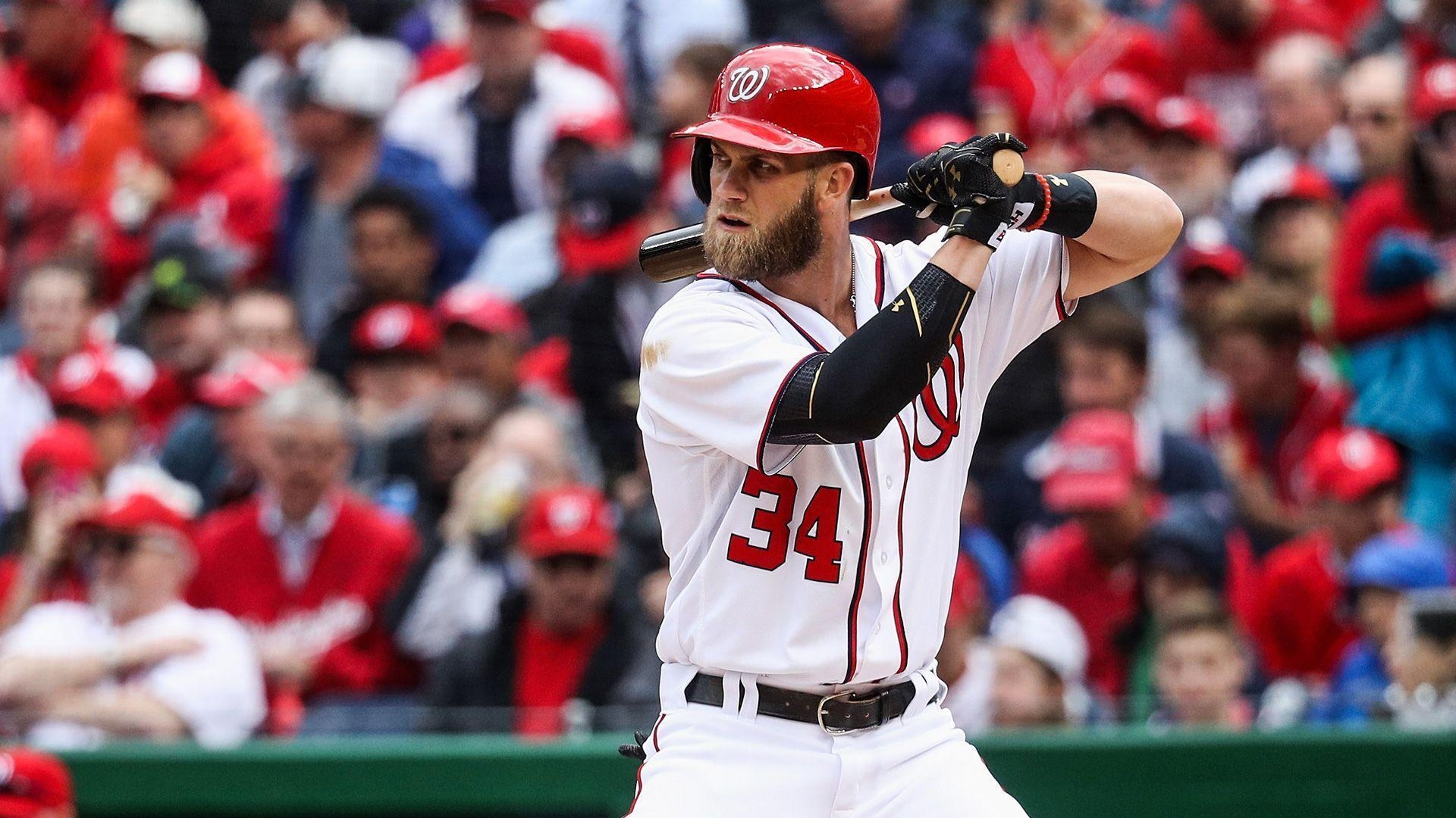 1920x1080 Bryce Harper Crushes Homer In First Spring Training At Bat. MLB, Desktop