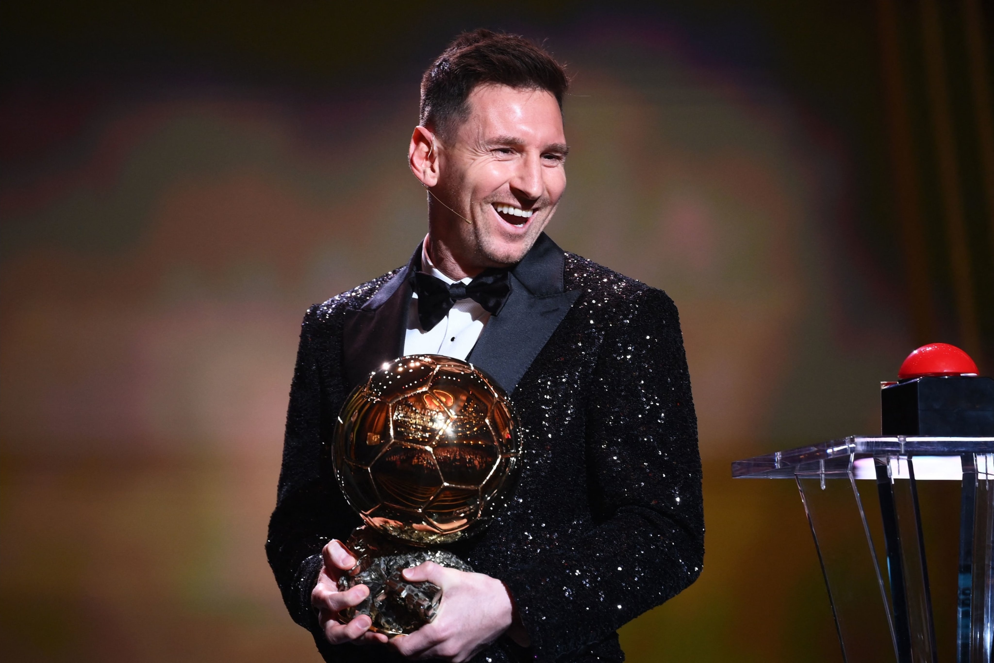 4100x2740 Leo Messi 2021 Ballon d'Or wallpaper, Desktop