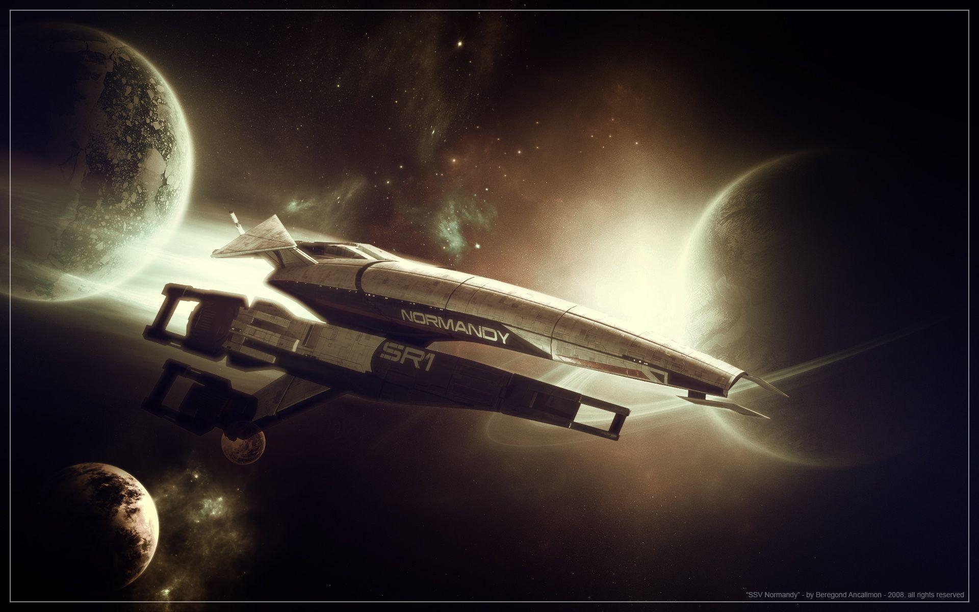 1920x1200 Mass Effect 2 Normandy wallpaper 50771, Desktop