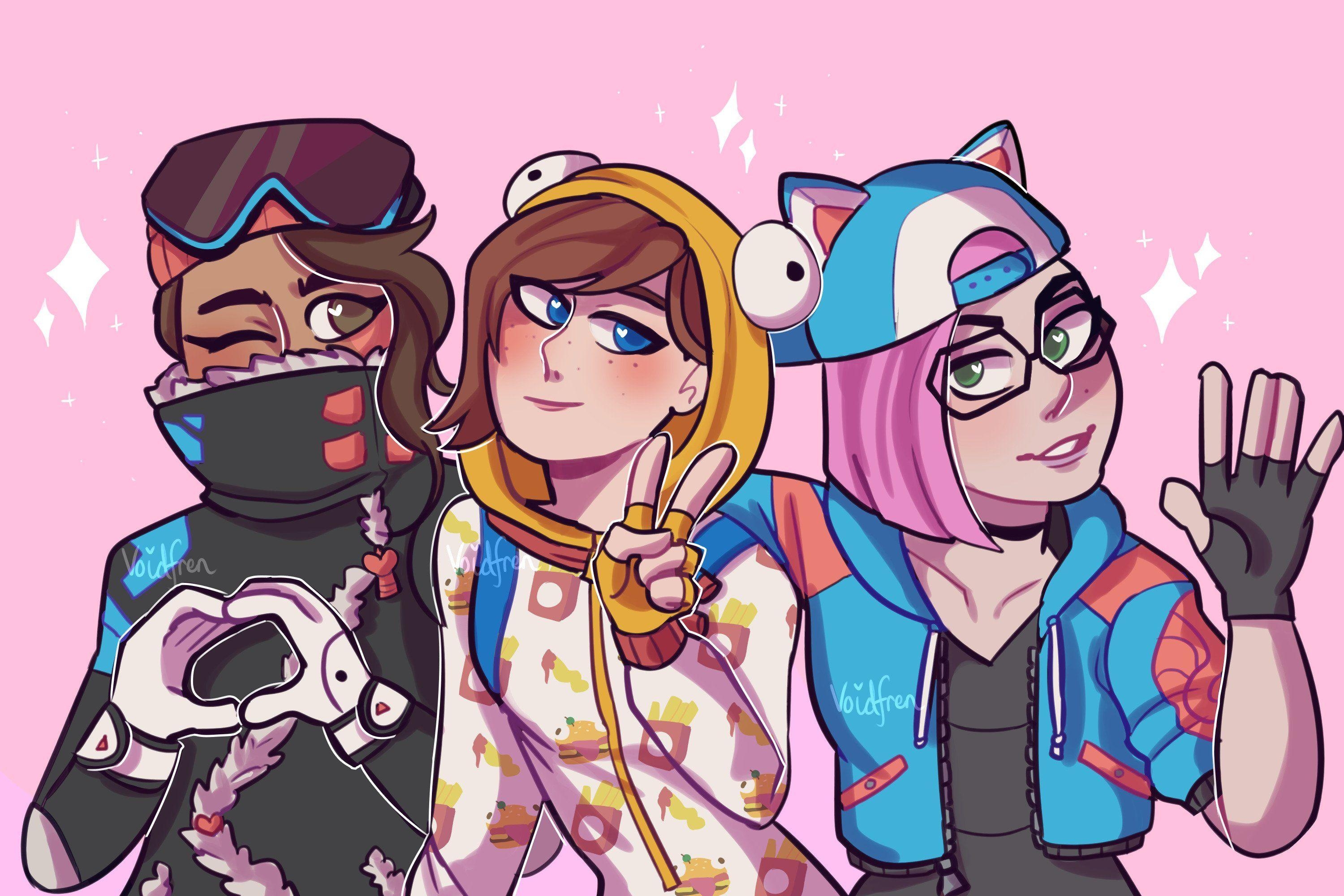 3000x2000 Fortnite Season 7 Cute Girls, Desktop