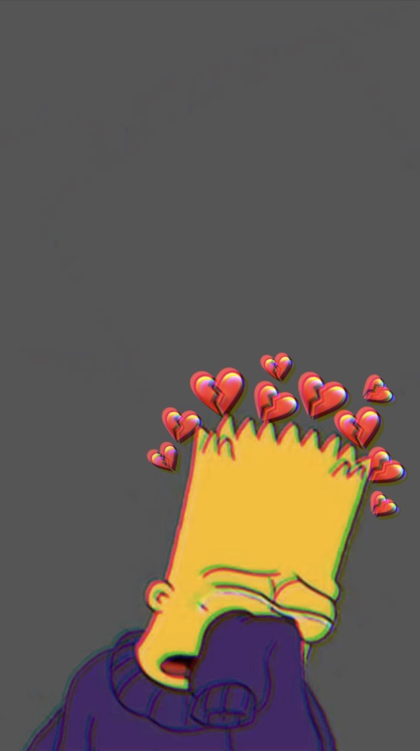 840x1490 Heart Emoji Wallpaper, Phone