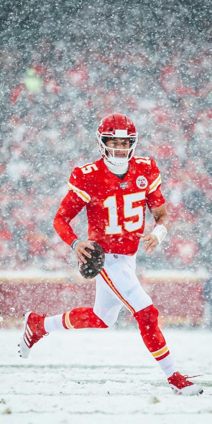 740x1480 Patrick Mahomes Wallpaper Discover more American, Football, Kansas City Chiefs, National Footb. American football players, Nfl football art, Nfl football picture, Phone