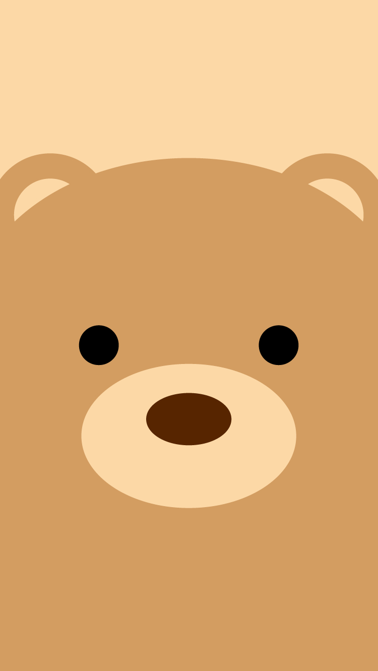 750x1340 Cartoon Cute Bear Wallpaper HD, Phone