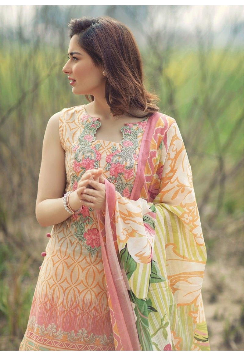 800x1170 Hania Amir's Latest Photo Shoot For Firdous Lawn Collection 2017, Phone