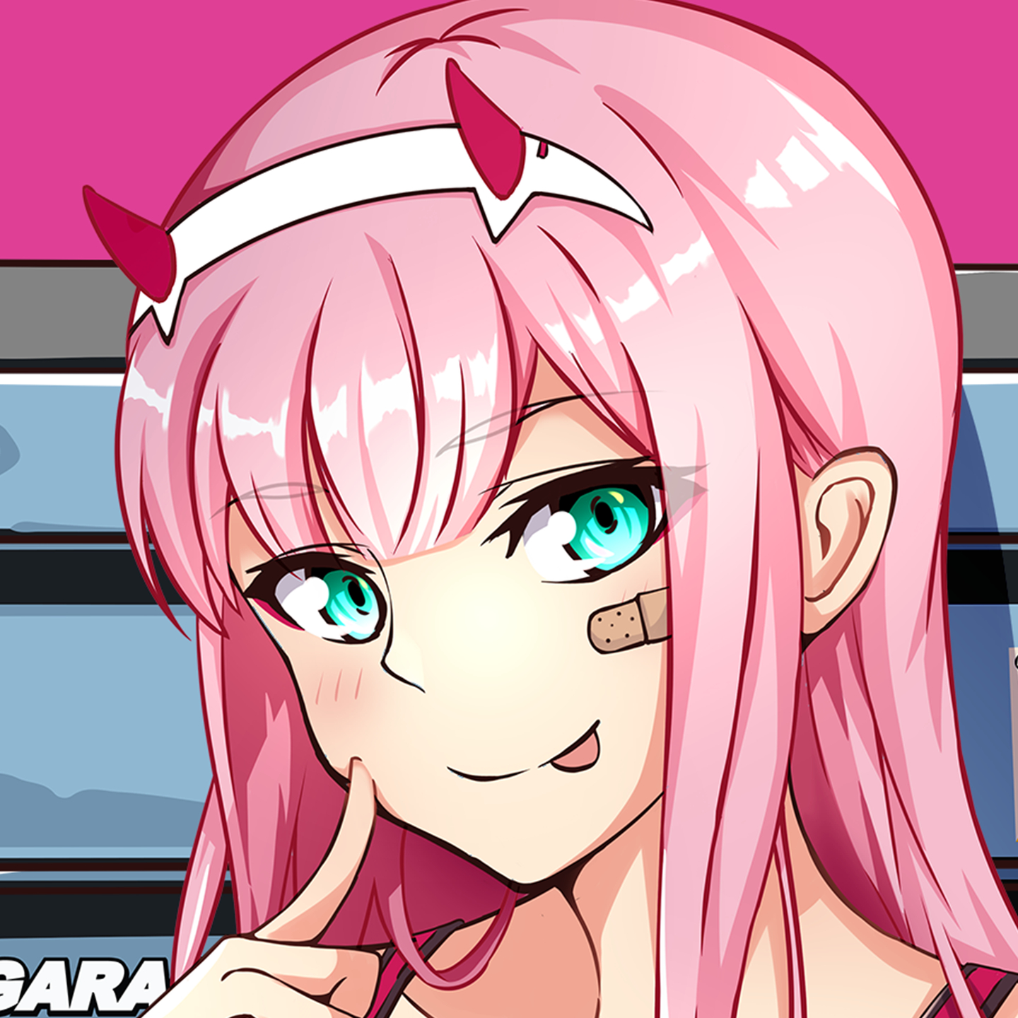 1440x1440 Zero Two, Phone