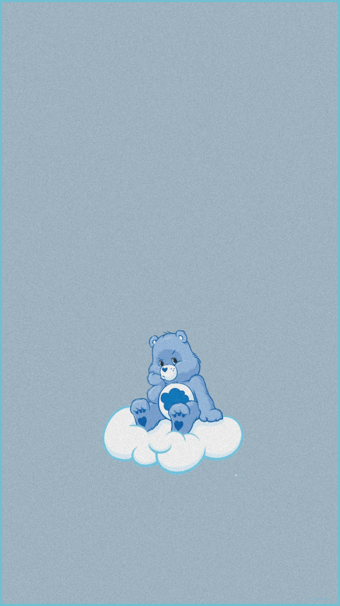 1120x1990 Care Bear- Grumpy Bear⛈ Wallpaper Cute Cartoon Wallpaper, Bear Care Bear Wallpaper, Phone