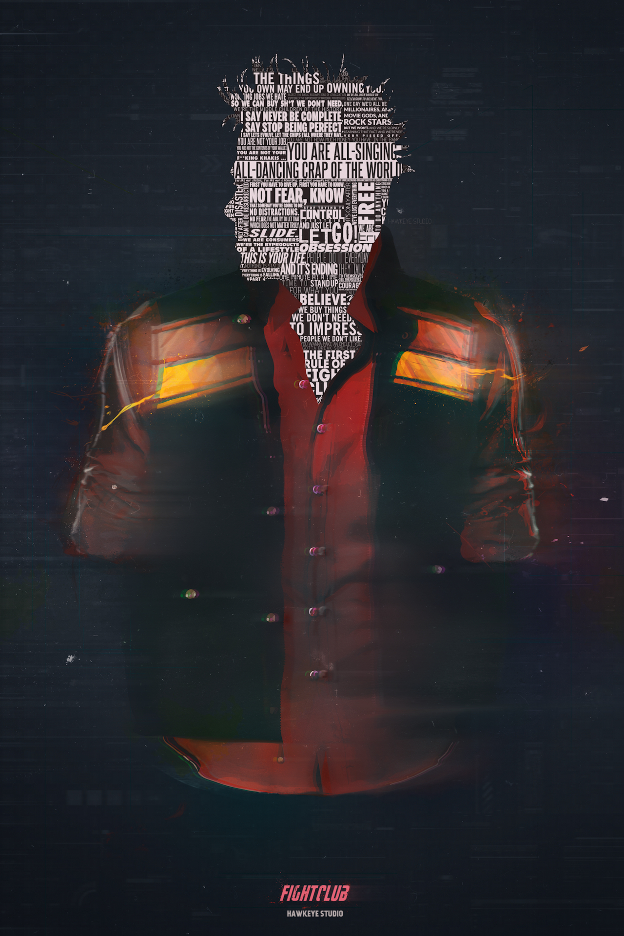 1280x1920 Tyler Durden Wallpaper, Phone