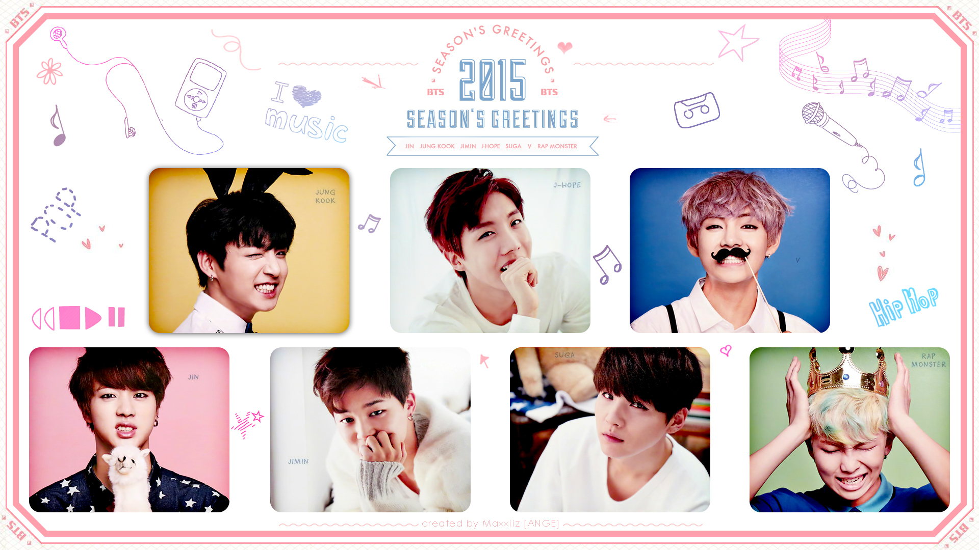 1920x1080 BTS Wallpaper 2015, Desktop