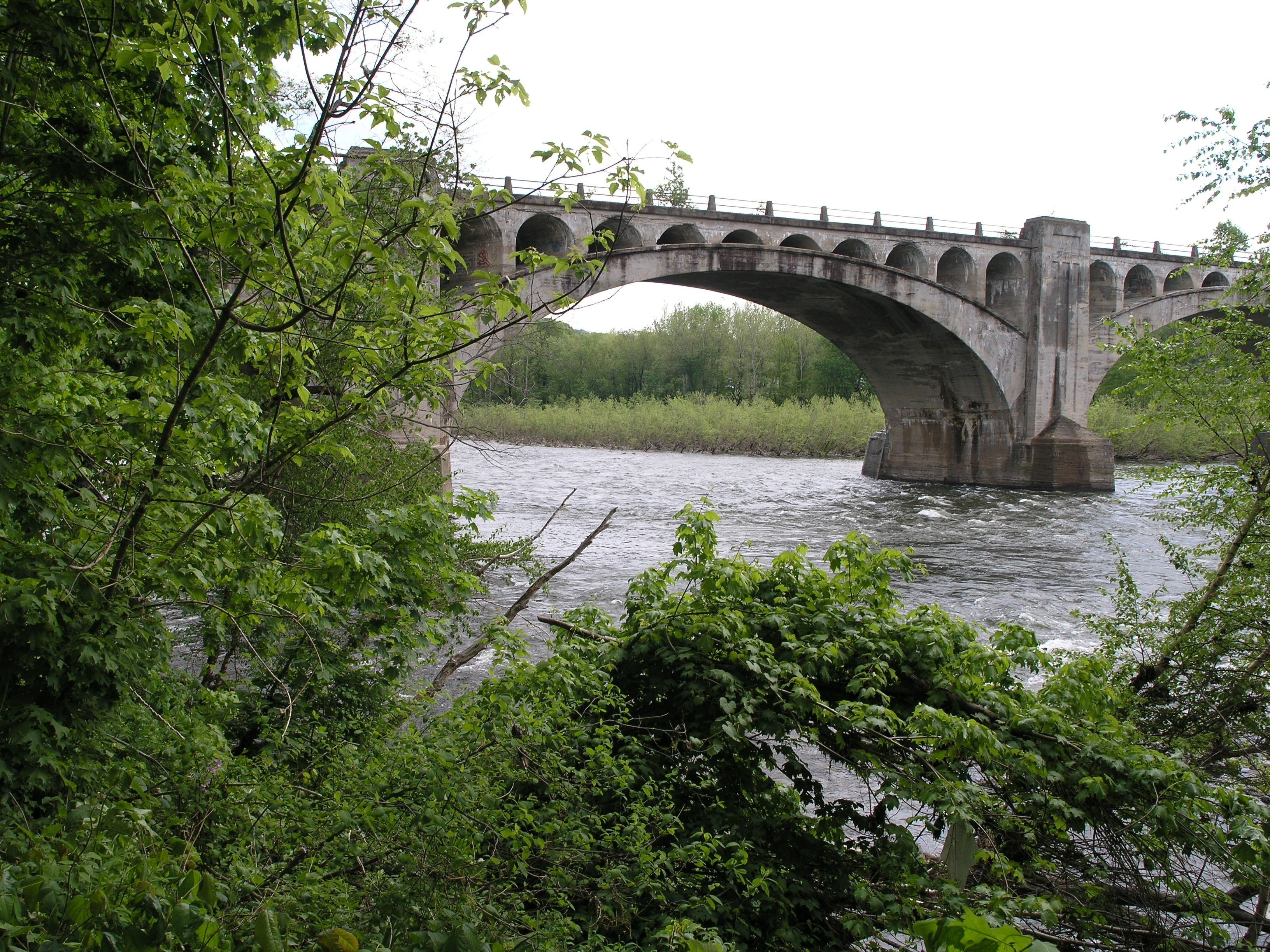 3270x2450 Bridges: Portland PA Bridge River Delaware Cool Wallpaper for HD 16, Desktop