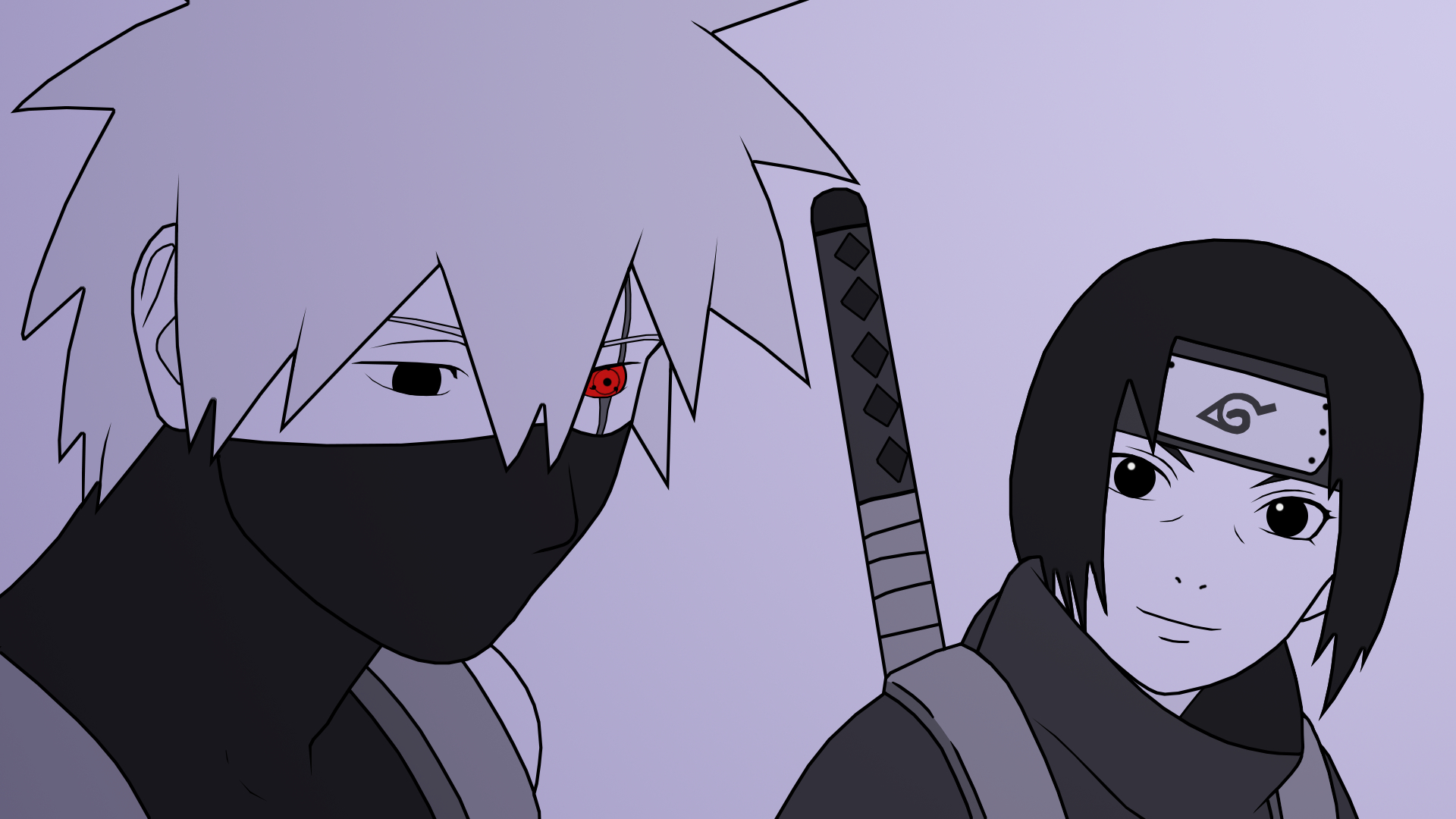 1920x1080 Itachi and Kakashi HD Wallpaper, Desktop