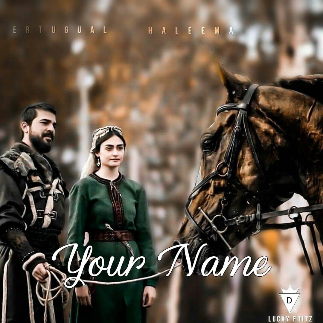 1080x1080 Hd Lovely Couple Photo From Ertugrul, Phone