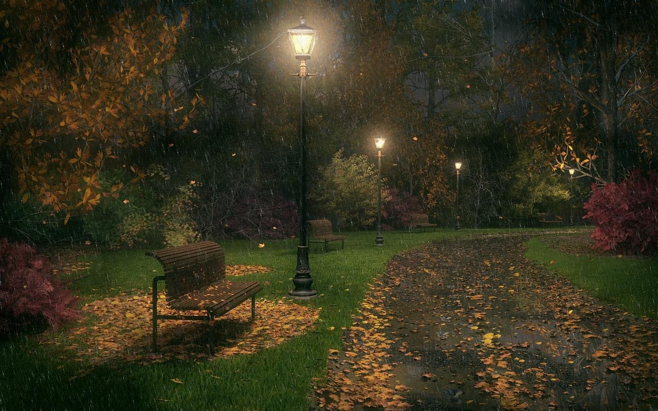 1280x800 Rainy Fall Wallpaper..com, Desktop