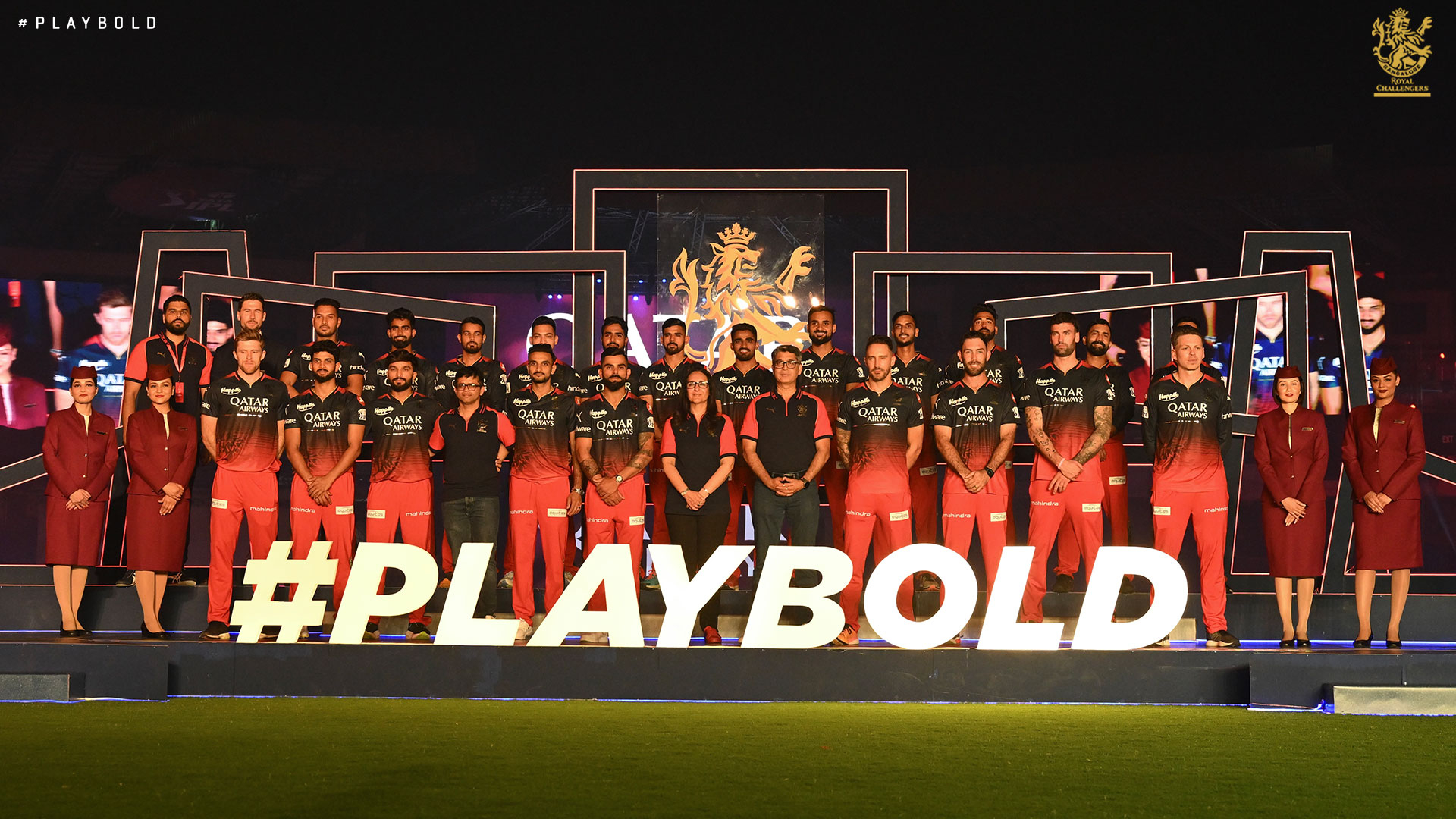 1920x1080 Hit for a Six: Qatar Airways Welcomes Cricket Giants Challengers Bangalore to its Diverse Sports Sponsorship Portfolio. Qatar Airways Newsroom, Desktop