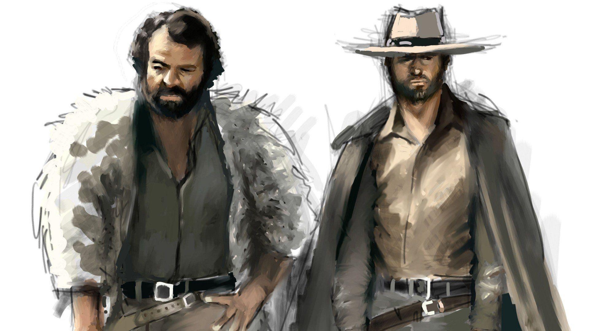 1920x1080 Bud Spencer Terence Hill Western, Desktop