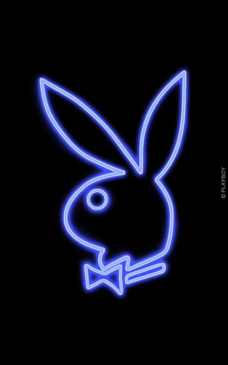 800x1280 Playboy logo, Phone