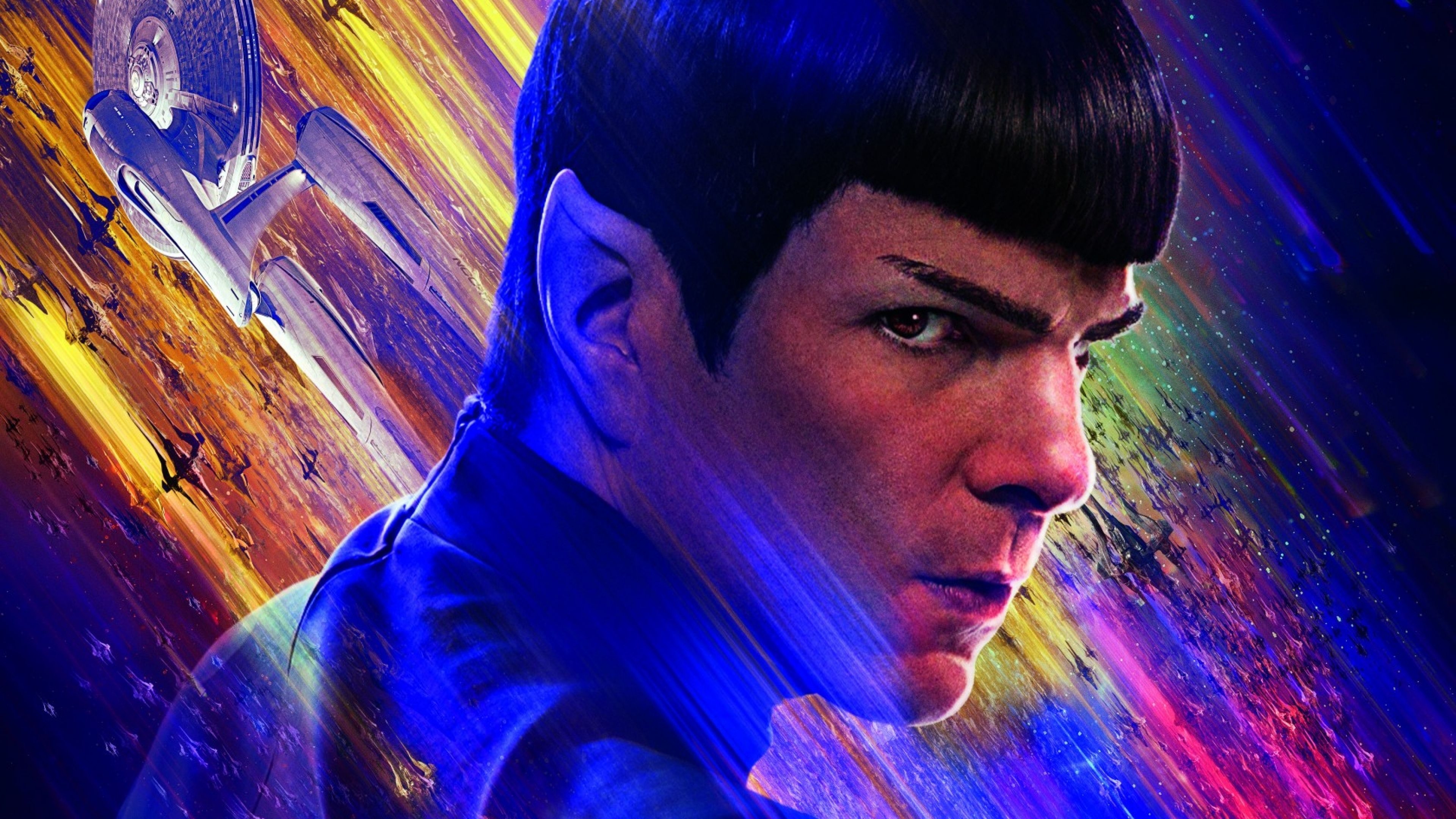 3840x2160 Download Wallpaper  Star trek beyond, Zachary quinto, Desktop