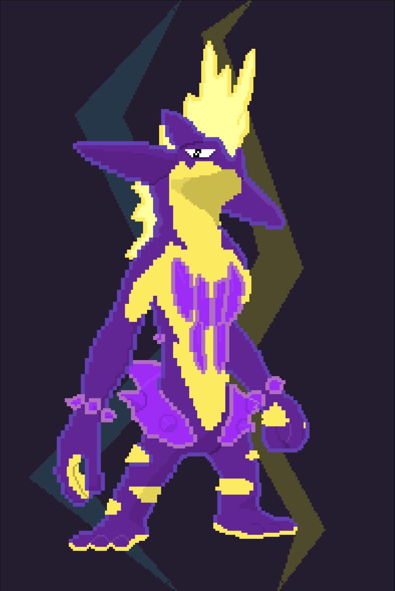 1370x2050 Just more Pixel art I made. This time Toxtricity!. Pokémon, Phone