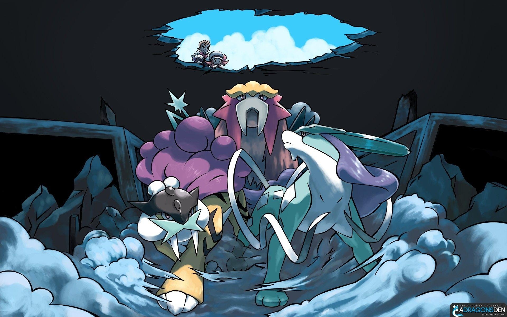 1920x1200 pokemon anime entei suicune raikou  wallpaper High Quality, Desktop