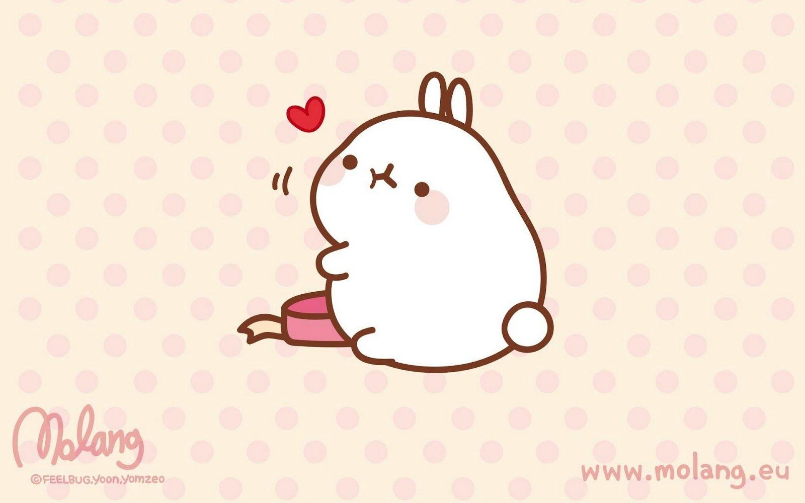 1600x1000 Wallpaper Molang vol 01 Coin Kawaii, Desktop