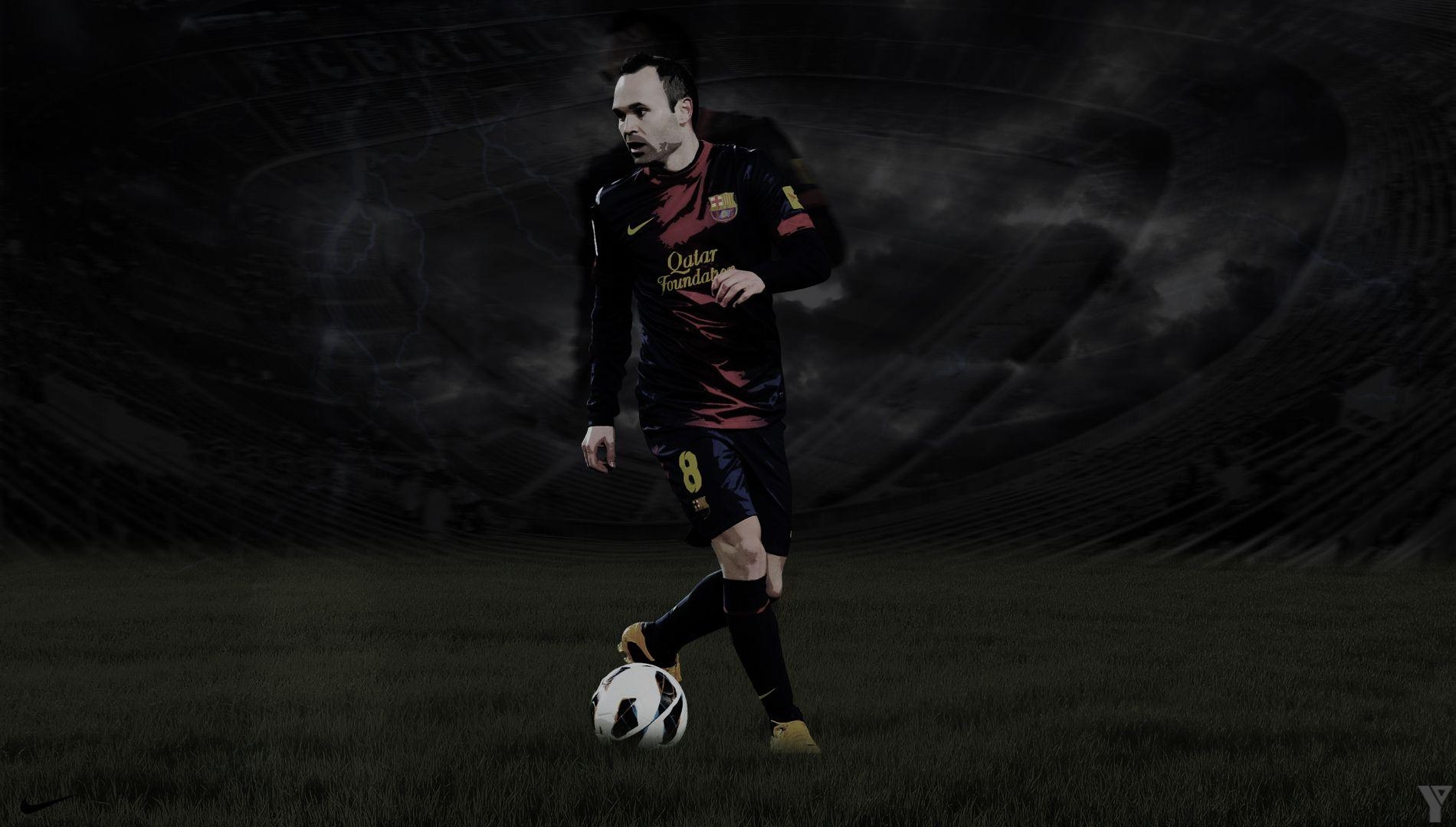 1900x1080 Andres Iniesta Wallpaper High Quality, Desktop