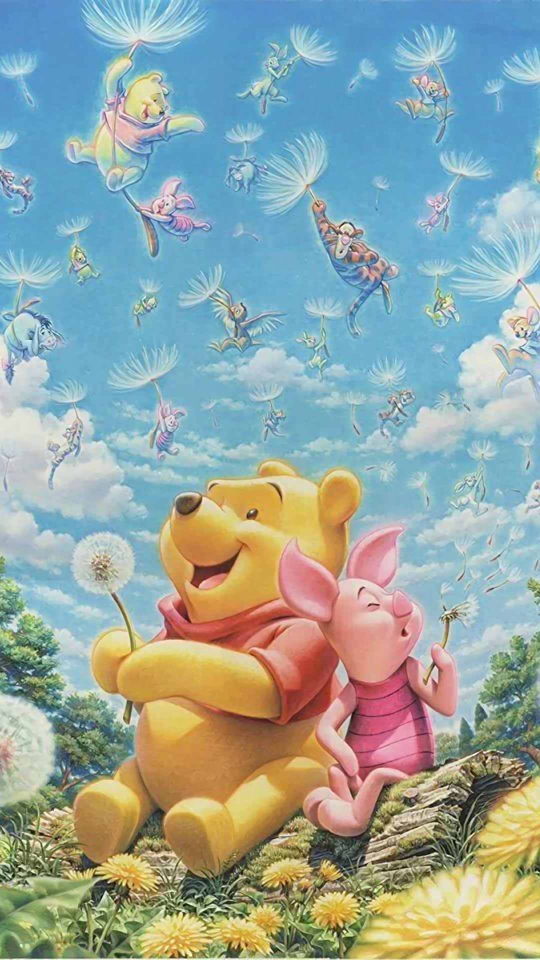 1080x1920 Winnie the Pooh, Phone