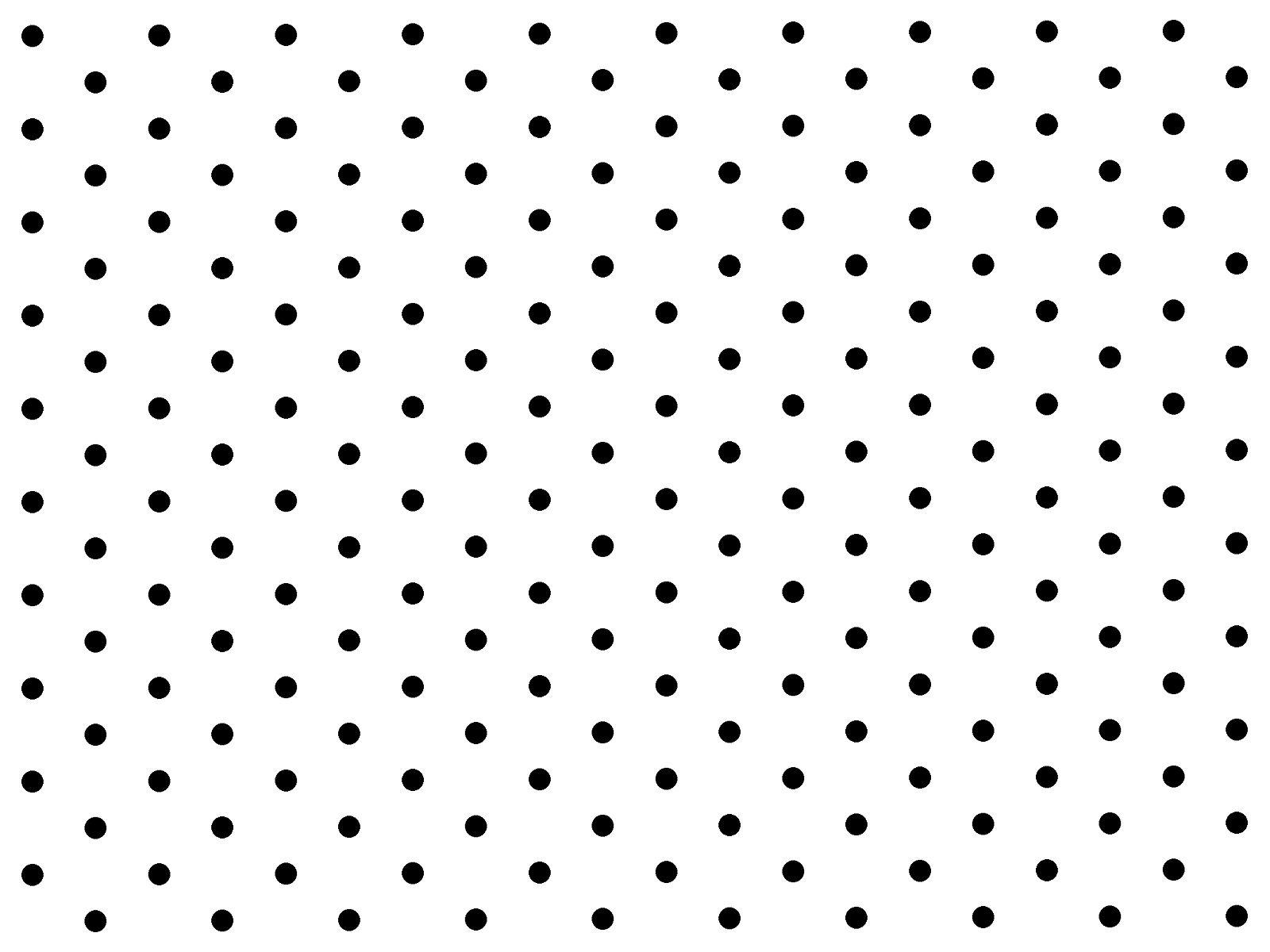 1600x1200 Black And White Polka Dot Wallpaper, Desktop