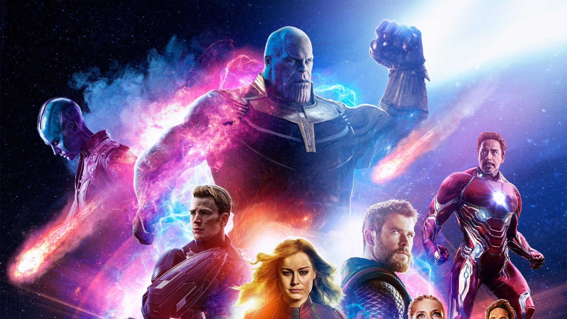 2250x1270 Avengers Endgame HD Wallpaper, Desktop