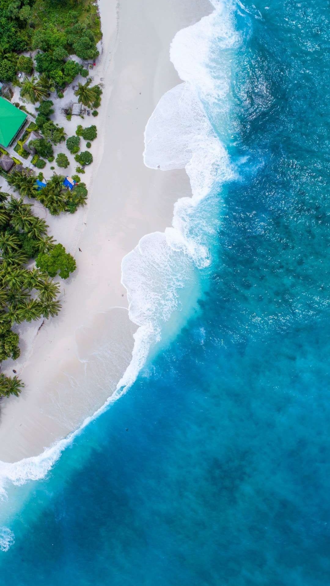 1080x1920 Free download Maldives Beach Beautiful Aerial View iPhone Wallpaper B L U E in [1080x2160] for your Desktop, Mobile & Tablet. Explore 4k Drone View Beach Wallpaperk Drone, Phone