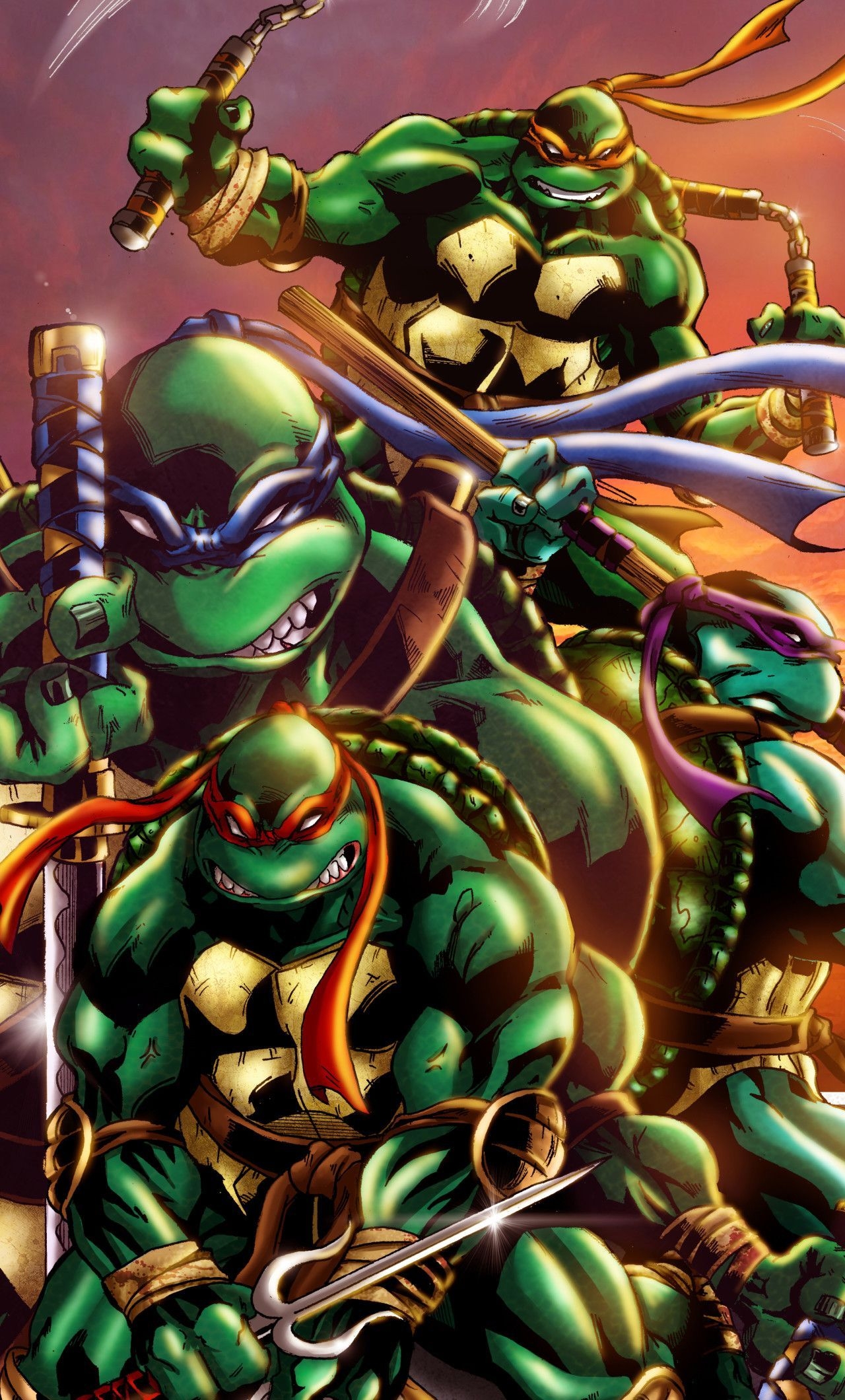 1280x2120 Teenage Mutant Ninja Turtles Art iPhone HD 4k Wallpaper, Image, Background, Photo and Picture, Phone