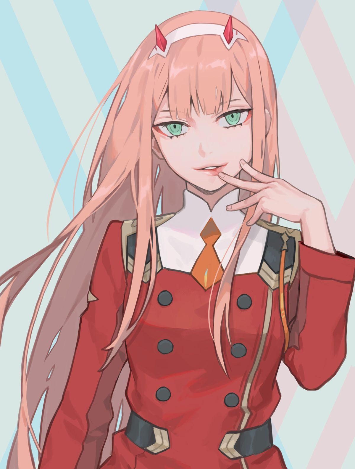 1200x1590 Zero Two (Darling in the FranXX) Anime Image Board, Phone