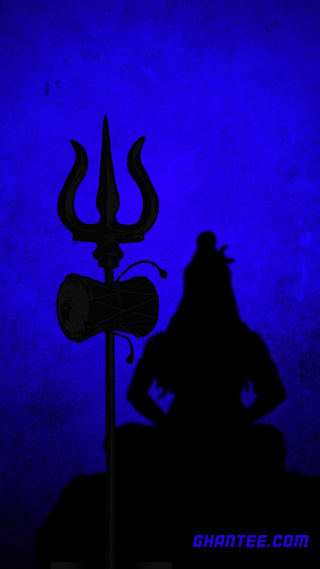 1080x1920 blue trishul lord shiva HD phone wallpaper, Phone