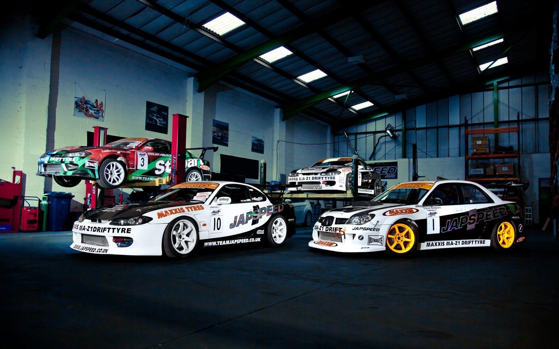 1920x1200 Cars subaru nissan garages racing nissan 240sx nissan silvia s15, Desktop